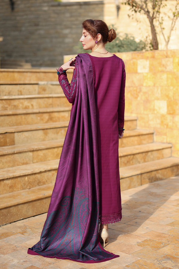 Lawn-3PC Embroidered with Digital Printed Jacquard Dupatta-5043