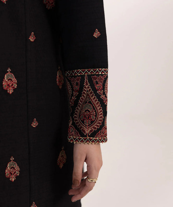 3PC Lawn Embroidered Shirt With Digital Printed Jacquard Dupatta-5174