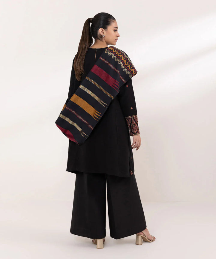 3PC Lawn Embroidered Shirt With Digital Printed Jacquard Dupatta-5174