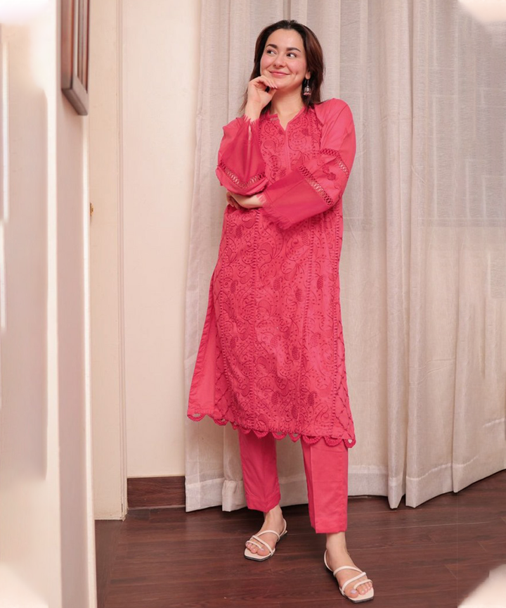 Dhanak 2PC Embroidered - 696