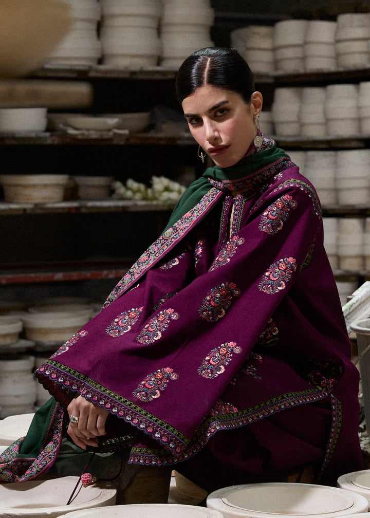 Lawn-3PC Embroidered Shirt With Digital Printed Jauqard Dupatta-5119